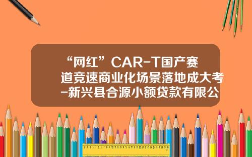 “网红”CAR-T国产赛道竞速商业化场景落地成大考-新兴县合源小额贷款有限公司