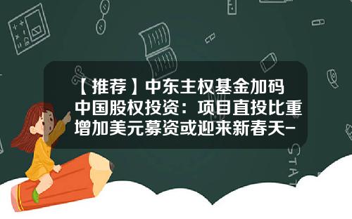 【推荐】中东主权基金加码中国股权投资：项目直投比重增加美元募资或迎来新春天-基金项目投资