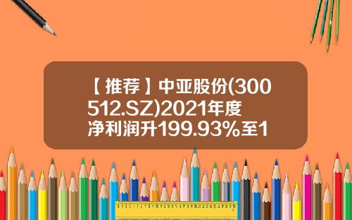 【推荐】中亚股份(300512.SZ)2021年度净利润升199.93%至1.33亿元拟10转5派0.2元-中亚股份预计到多少