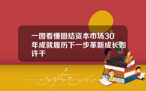 一图看懂固结资本市场30年成就履历下一步革新成长如许干