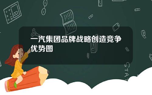 一汽集团品牌战略创造竞争优势图