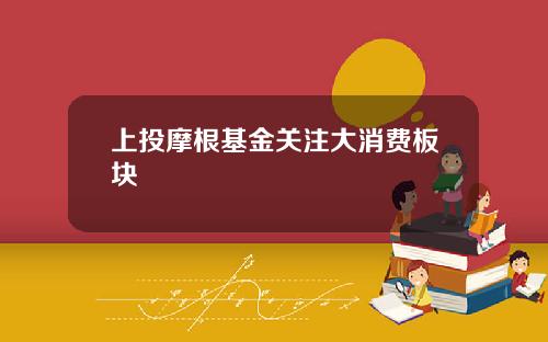 上投摩根基金关注大消费板块