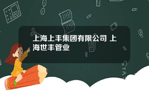 上海上丰集团有限公司 上海世丰管业