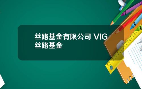 丝路基金有限公司 VIG丝路基金