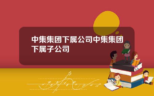 中集集团下属公司中集集团下属子公司