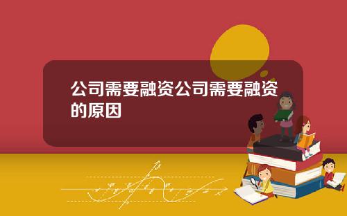 公司需要融资公司需要融资的原因