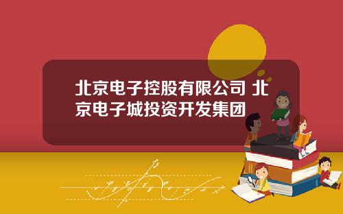 北京电子控股有限公司 北京电子城投资开发集团