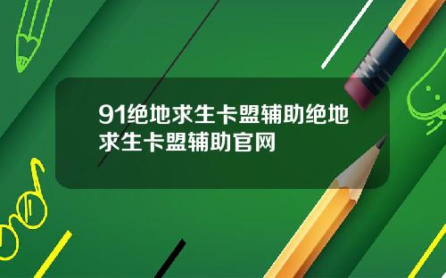 91绝地求生卡盟辅助绝地求生卡盟辅助官网