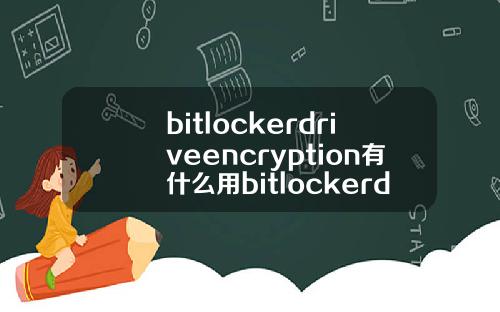 bitlockerdriveencryption有什么用bitlockerdriveencryption不能启用.