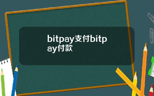 bitpay支付bitpay付款
