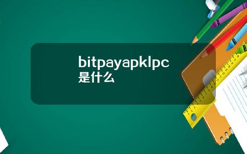 bitpayapklpc是什么