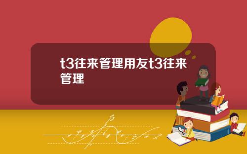 t3往来管理用友t3往来管理