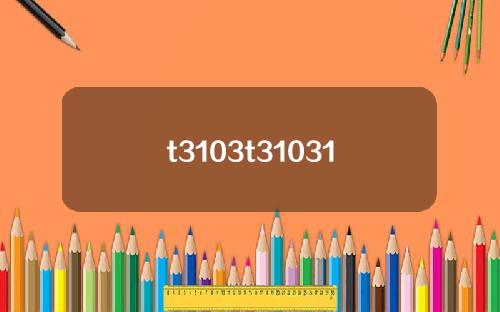 t3103t31031