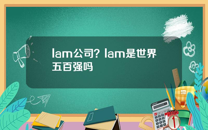 lam公司？lam是世界五百强吗