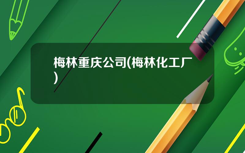 梅林重庆公司(梅林化工厂)